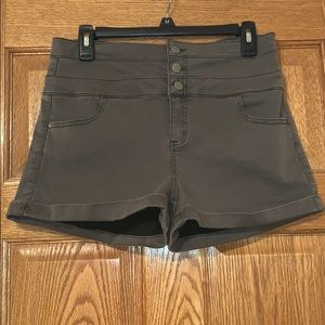 Tinseltown Navy Green Shorts